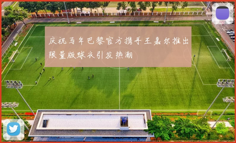 庆祝马年巴黎官方携手王嘉尔推出限量版球衣引发热潮